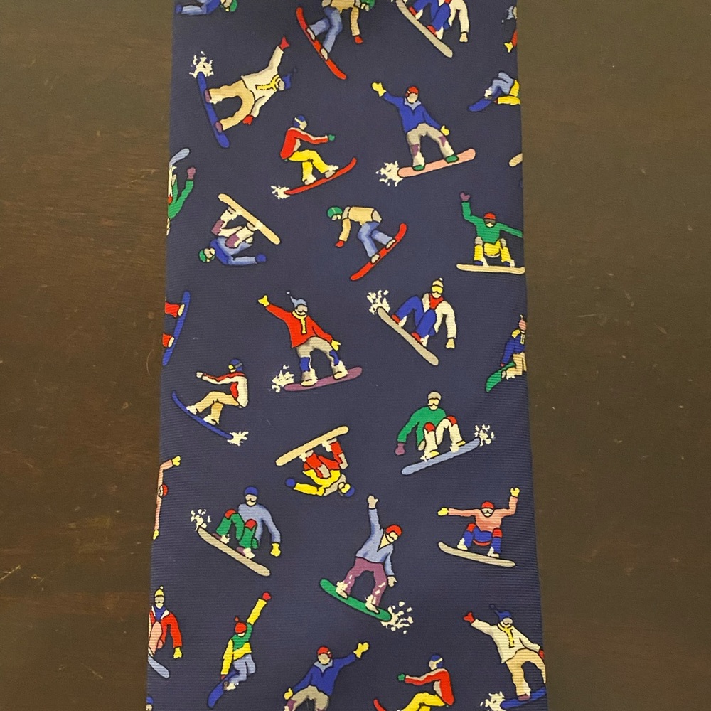 Snowboard Tie - Alynn Neckwear
